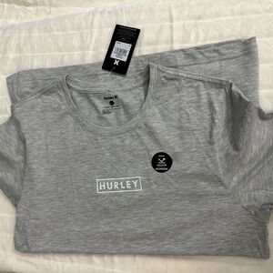 NEW Hurley Gray Reflective Men’s T-shirt Size Medium NWT